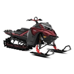 LYNX SHREDDER DS 850 E-TEC TURBO R HOT CHILI METALLIC / BLACK 2025 8884