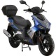 Alpha Motors Motorroller »Mustang FI«, 50 ccm, 45 km/h, Euro 5, (Set, mit Topcase), inkl. Topcase